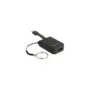 USB adapter, USB-C male to DisplayPort 4K female