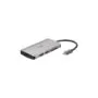 USB-C HUB 8-Port D-Link - DUB-M810 - HDMI 4K, 3x USB 3.0, SD/microSD, USB-C, Gigabit LAN, Grey