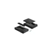 USB Type-C enclosure for 1 x M.2 NVMe SSD + 1 x 2.5'' SATA SSD HDD - drive enclosure