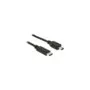 USB2.0 USB Type-C 2.0 Stecker to USB 2.0 Typ Mini-B Stecker 0.5 m schwarz Delock