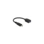 USB3.1 Kabel C - to A St Bu 0.10m koaxial sw Prem