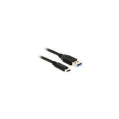 USB3.1 USB Typ-A Stecker to USB Type-CTM Stecker 0.5 m schwarz Delock
