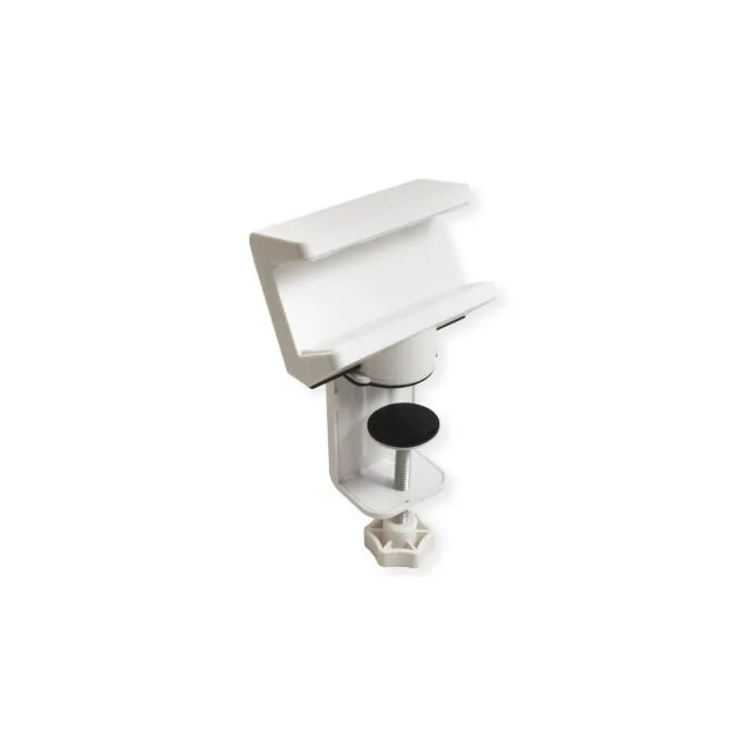 VALUE Tischklemme fr Steckdosenleiste. drehbar 360. wei — image 3
