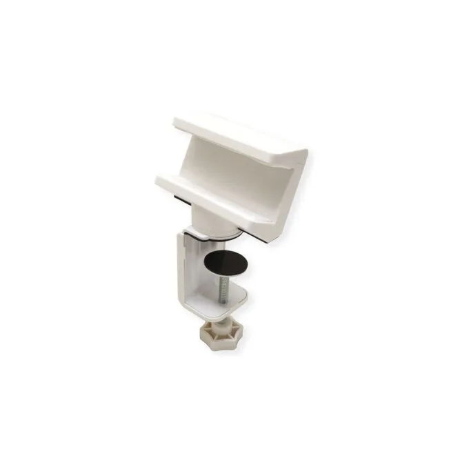 VALUE Tischklemme fr Steckdosenleiste. drehbar 360. wei — image 4