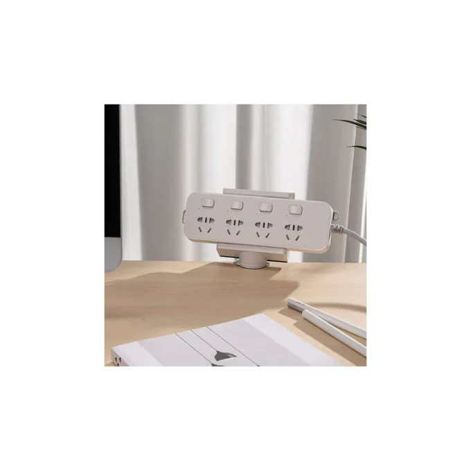 VALUE Tischklemme fr Steckdosenleiste. drehbar 360. wei — image 9