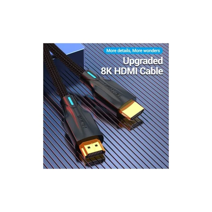 Vention AAUBH HDMI 2.1 8K Braided Cable 2.0m — image 2
