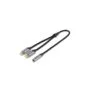 Vention AUDIO 3.5mm F to 2-RCA F Cable - BCOHY - Braided Alum 0.3m