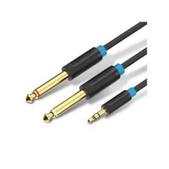 Vention AUDIO - BACBG - 3.5mm M to 2x6.3mm M Cable 1.5m