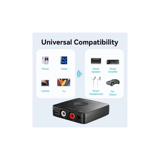 Vention AUDIO Bluetooth Receiver - NAJB0 - 3.5mm 2RCA — image 14