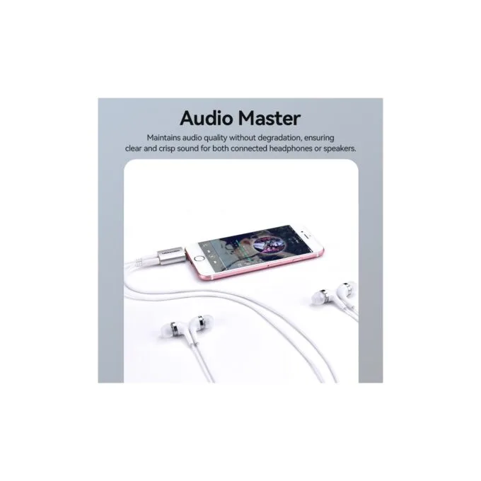 Vention Audio Converter - BDAW0 - 3.5mm Male to 2x3.5mm Female Adaptor — image 3