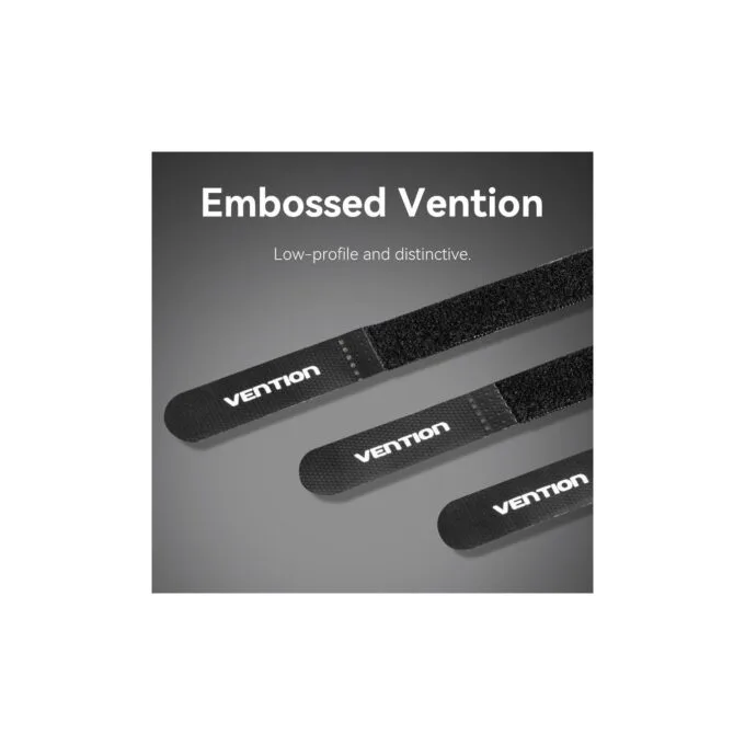 Vention Cable Organiser Hook & Loop Cable Tie - KANB0-10 - 120mm, 10 Pcs — image 8