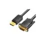 Vention Converter DisplayPort to VGA Cable - HBLBI - DisplayPort to VGA Cable 3.0m