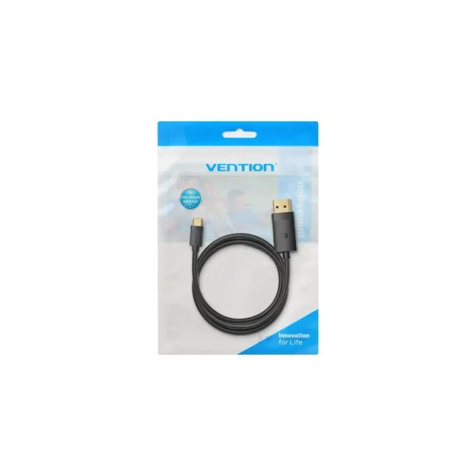 Vention Converter USB-C to DisplayPort Cable - CRJBF - USB-C to DisplayPort Cable 4K60Hz 1.0m — image 3