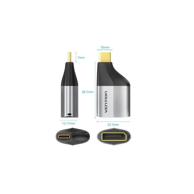 Vention Converter USB-C to DP Adapter - TCCH0 - 4K60Hz Metal — image 14