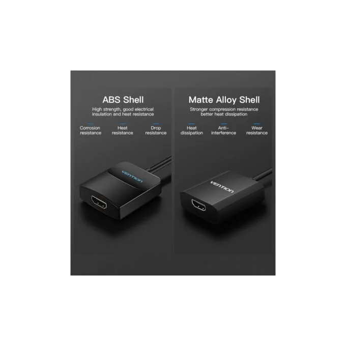 Vention Converter VGA+Audio to HDMI & USB Power - ACNBD - 0.5m — image 2