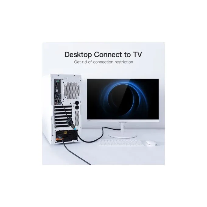 Vention Converter VGA+Audio to HDMI & USB Power - ACNBD - 0.5m — image 3