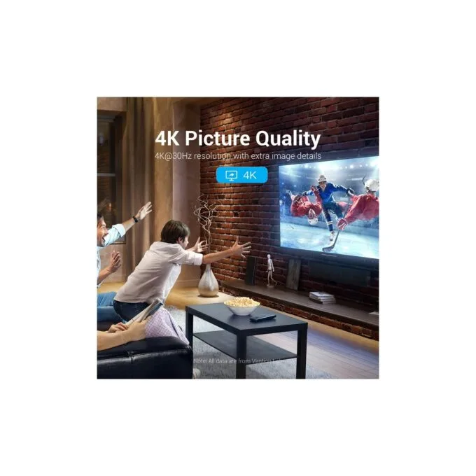 Vention DisplayPort Cable to HDMI - HAGBH - 4K30Hz 2.0m — image 3