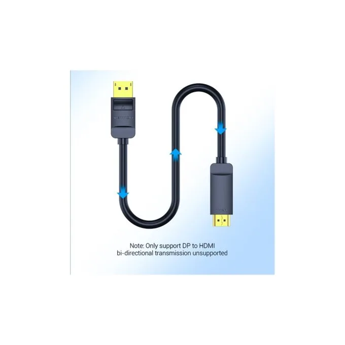 Vention DisplayPort Cable to HDMI - HAGBH - 4K30Hz 2.0m — image 6