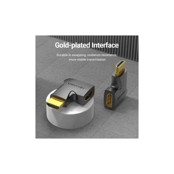 Vention HDMI Adaptor - AIQB0 - Male to Female 270 Degree Vertical Flat 4K60Hz — image 9