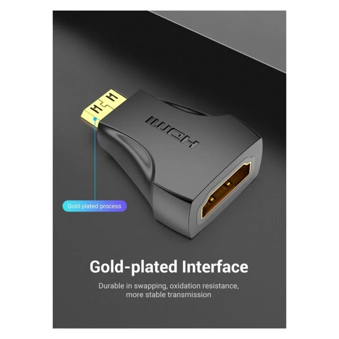 Vention HDMI Adaptor - AISB0 - Female to Mini HDMI Male — image 5