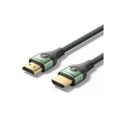 Vention HDMI Cable 2.1 8K60Hz Braided Ultra Thin 2.0m - ALOGH - HDMI Cable 2.1 8K60Hz Braided Ultra Thin 2.0m