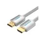 Vention HDMI Cable - AABIH - HDMI Cable 2.0 4K60Hz Braided 2.0m Silver
