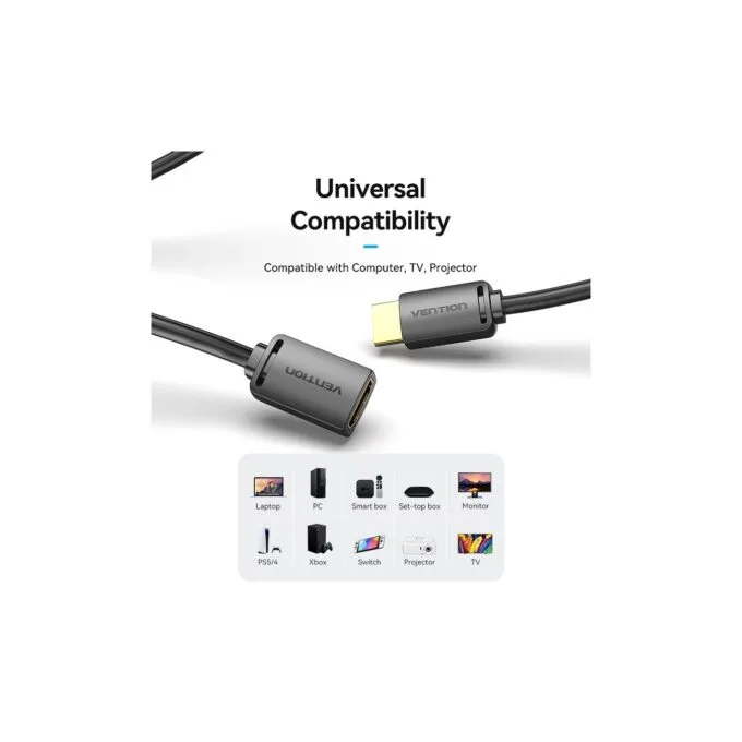 Vention HDMI Cable - AHCBI - 2.0 M-F Extension 3.0m — image 13