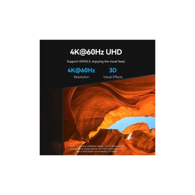 Vention HDMI Repeater for Signal Amplification - AIWH0 - 4K60Hz — image 3