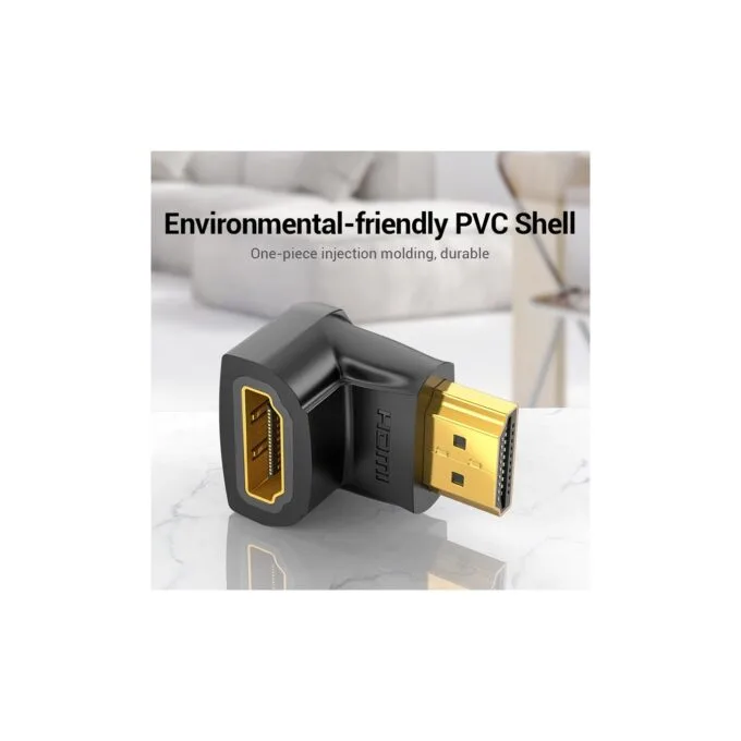 Vention HDMI Right Angle Adaptor Male to Female 90 Degree 4K60Hz AIOB0 — image 10
