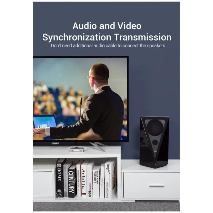 Vention HDMI Switch - AFOH0 - 3-Port 4K 2.0 w Remote Control — image 10