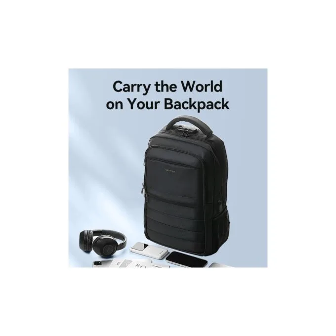 Vention KRKB0 Backpack 15.6'' Water-Repellent USB & Lock Black — image 7
