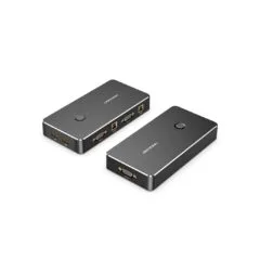 Vention KVM VGA Switch - DBEB0 - 2-Port 4K