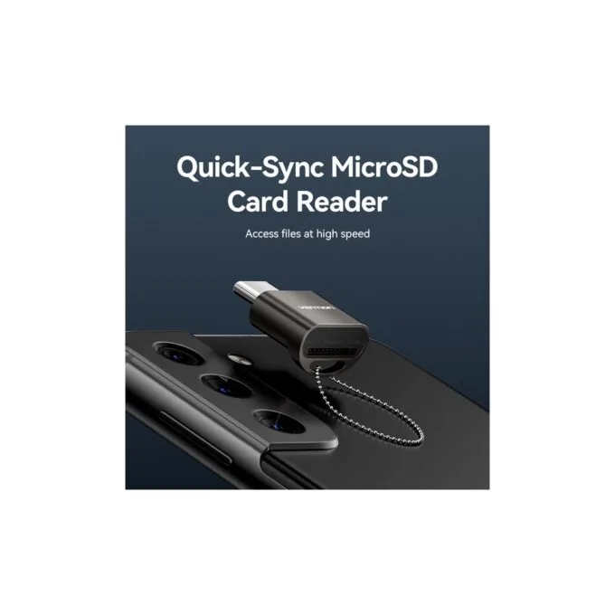 Vention Metal USB-C Card Reader for Micro SD Cards - CLMH0 - Metal USB-C Card Reader for Micro SD Cards — image 5