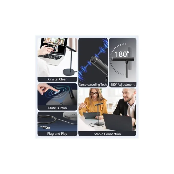 Vention Microphone USB Desktop - NCCB0 - with Mute Button — image 13