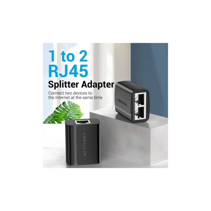 Vention Network Adapter - IPTB0 - 1 to 2 RJ45 Splitter — image 2
