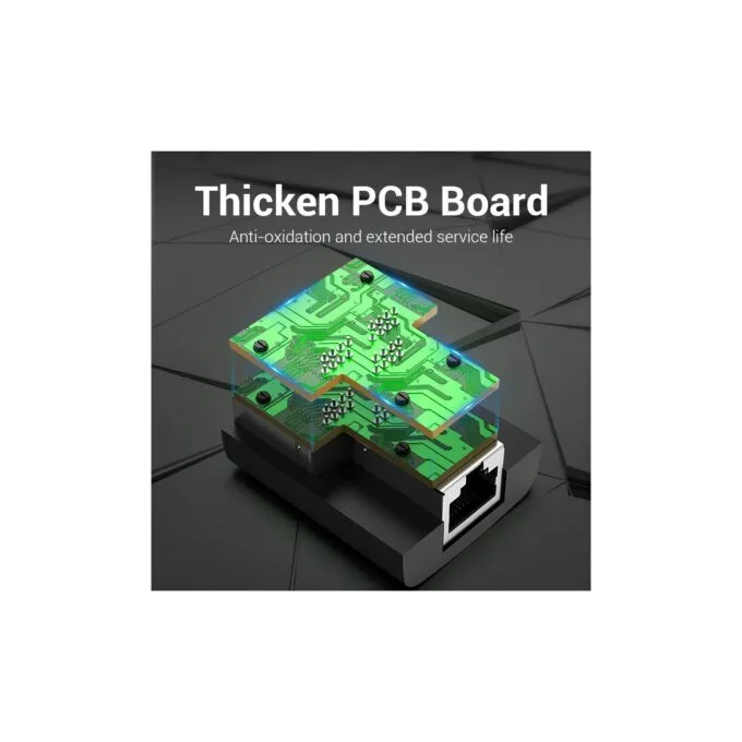 Vention Network Adapter - IPTB0 - 1 to 2 RJ45 Splitter — image 8