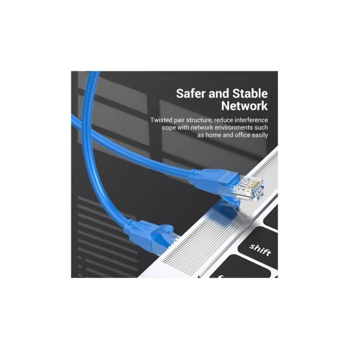 Vention Network Cable - CAT6 UTP - 1.0m - Blue — image 3