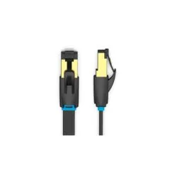 Vention Network Cable CAT8 SFTP Flat - IKCBF - Black, 1.0m