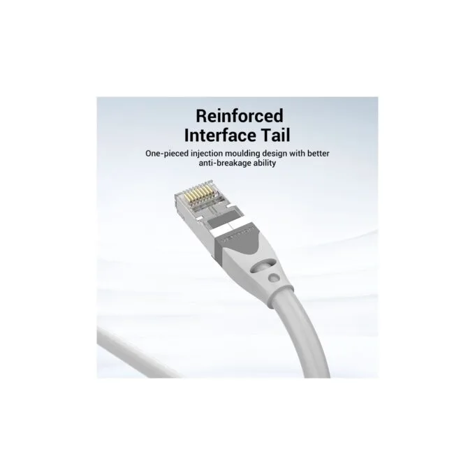 Vention Network Cable - IBHHG - CAT6A SFTP 1.5m Grey — image 8