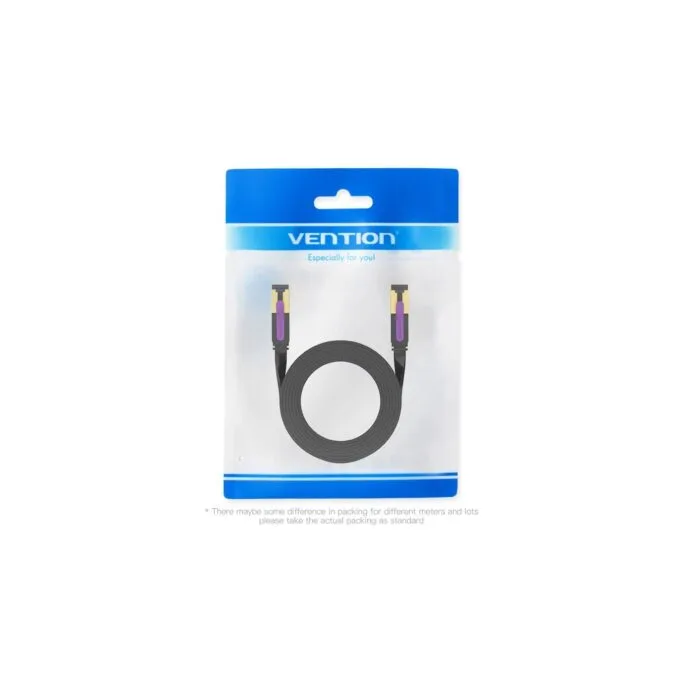 Vention Network Cable - ICABN - CAT7 Flat 15.0m Black — image 4