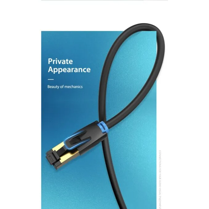 Vention Network Cable - IKABQ - CAT8 SFTP 20.0m Black — image 6