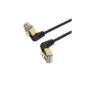 Vention Network Cable - IKLBH - Cat8 SFTP Rotate Right Angle Slim 2.0m Black