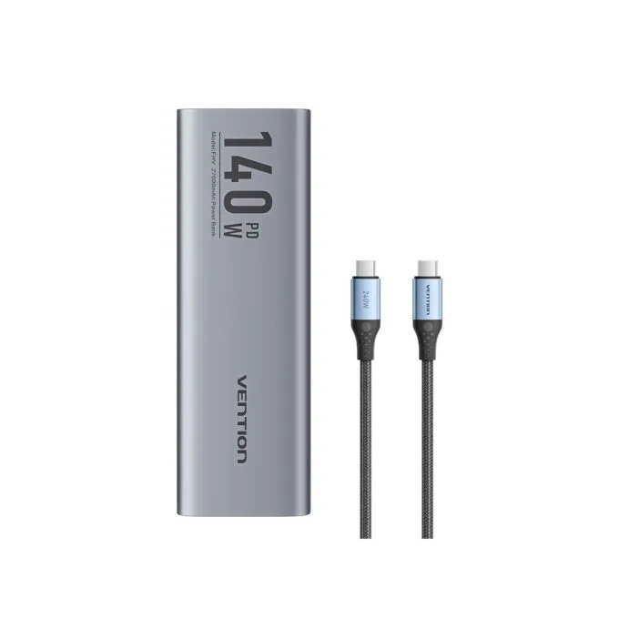 Vention Powerbank 27000mAh 140W 3xUSBC+USB-A - FHVH0 - 27000mAh 140W 3xUSBC+USB-A — image 2