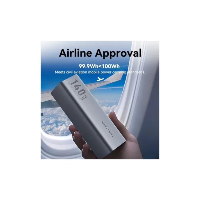 Vention Powerbank 27000mAh 140W 3xUSBC+USB-A - FHVH0 - 27000mAh 140W 3xUSBC+USB-A — image 14