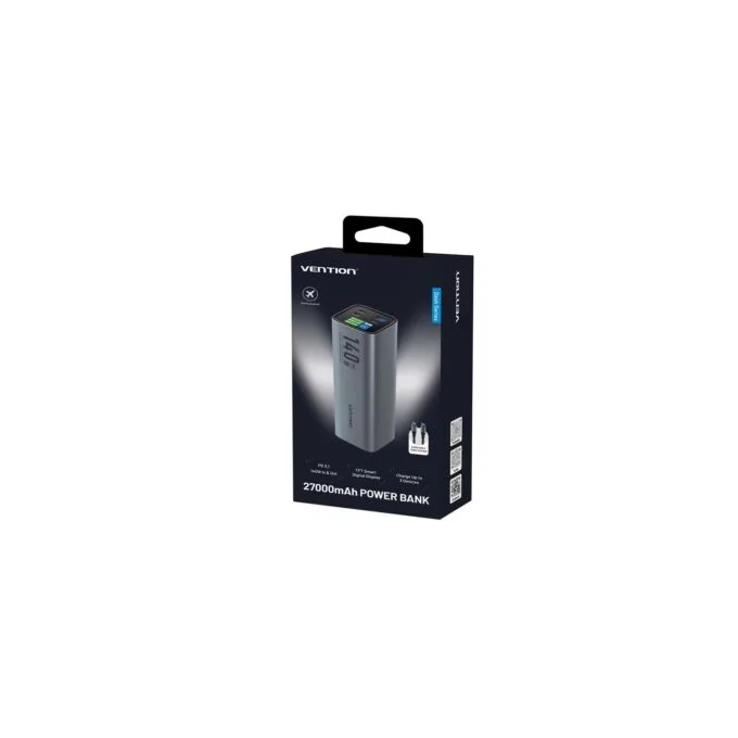 Vention Powerbank 27000mAh 140W 3xUSBC+USB-A - FHVH0 - 27000mAh 140W 3xUSBC+USB-A — image 4