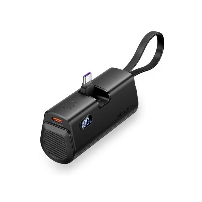 Vention Powerbank - FHQB0 - 4800mAh 22.5W Foldable USB-C Black — image 1