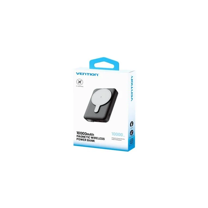 Vention Powerbank - FHTB0 - Wireless Magnetic 10000mAh 22.5W Black — image 2