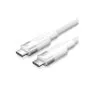 Vention TRGWF USB-C 3.2 Gen2 M-M 1.0m Braided Aluminum White