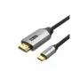 Vention USB-C to HDMI Converter Cable - CRBBF - Braided 4K60Hz 1.0m