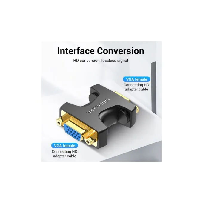 Vention VGA Coupler Female to Female - DDGB0 - Connect 2 VGA Cables — image 3